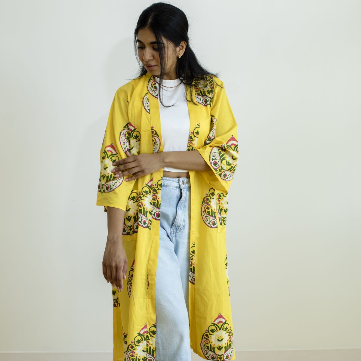 Yellow Mohua Robe