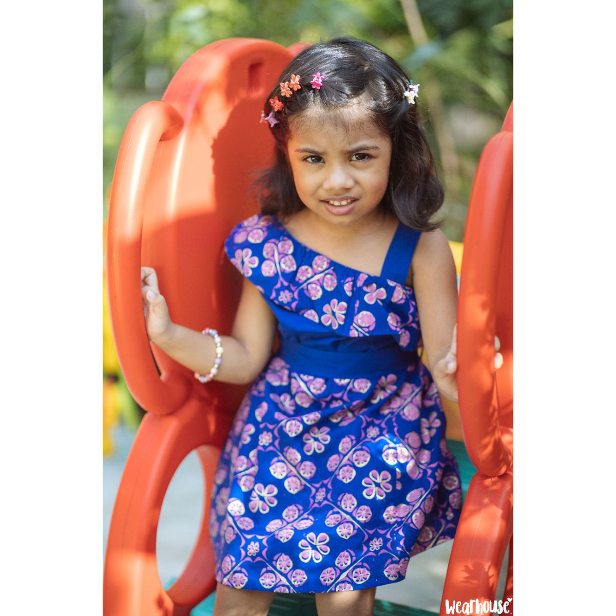 Blue Shondesh Dress