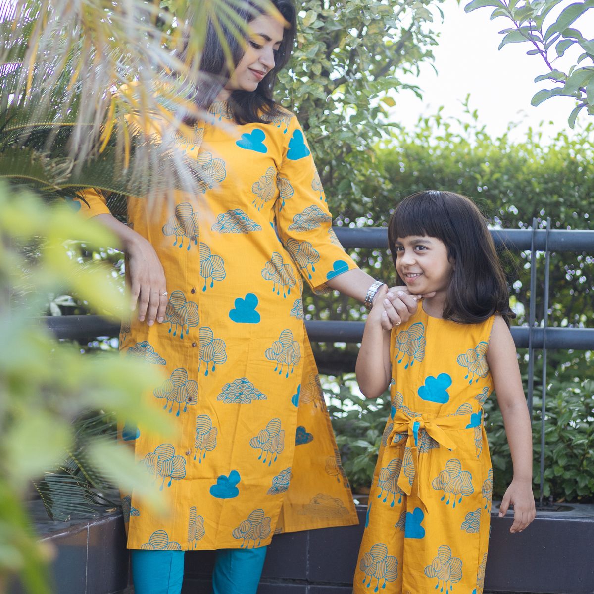 Mustard cloudy Jumpsuit