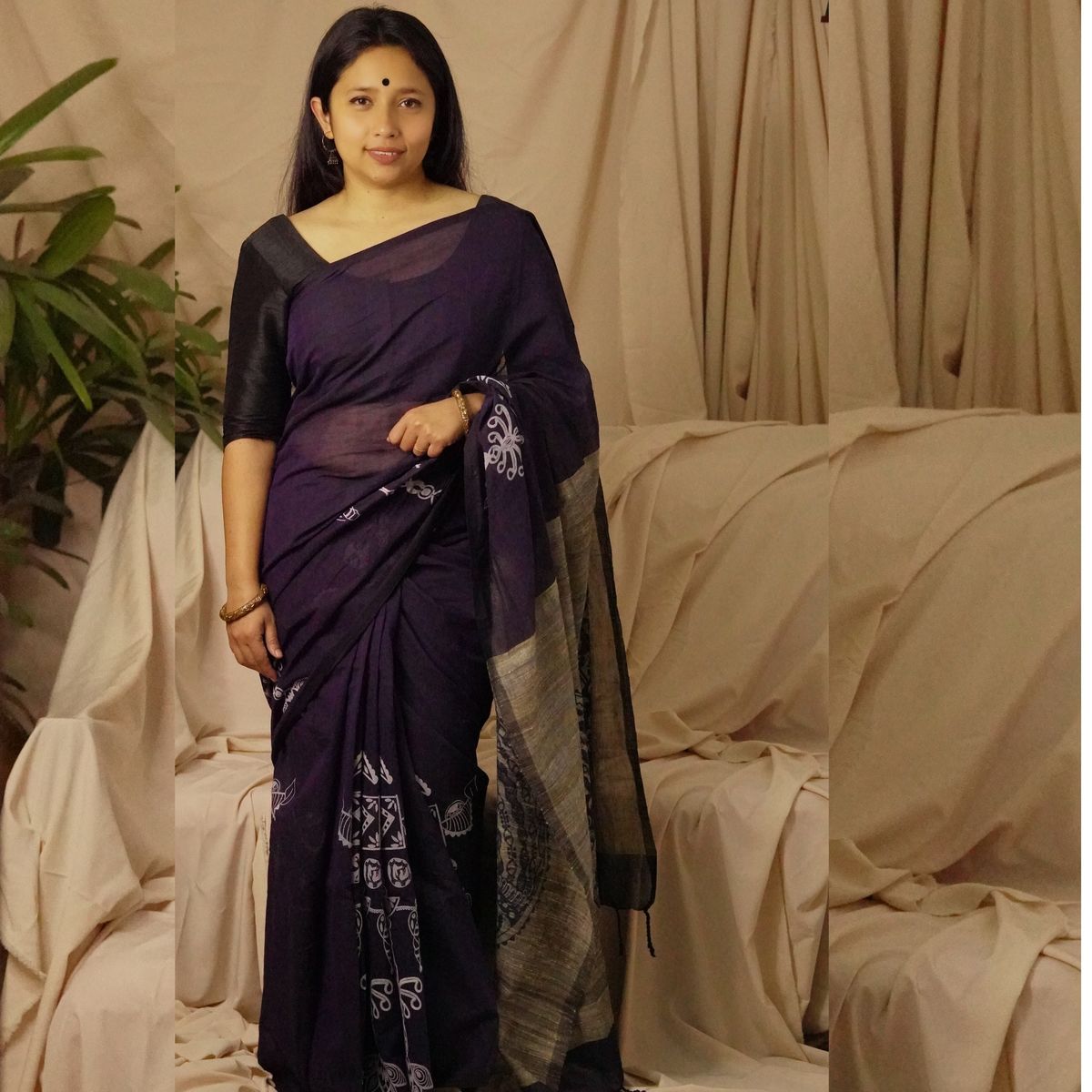 Moyuri Neavy blue saree