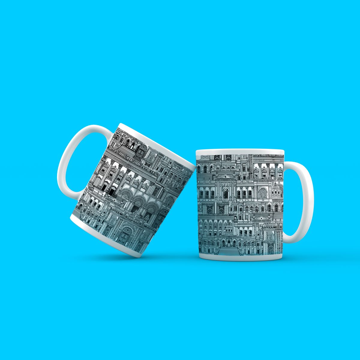 Rajbari Silhouette Mug