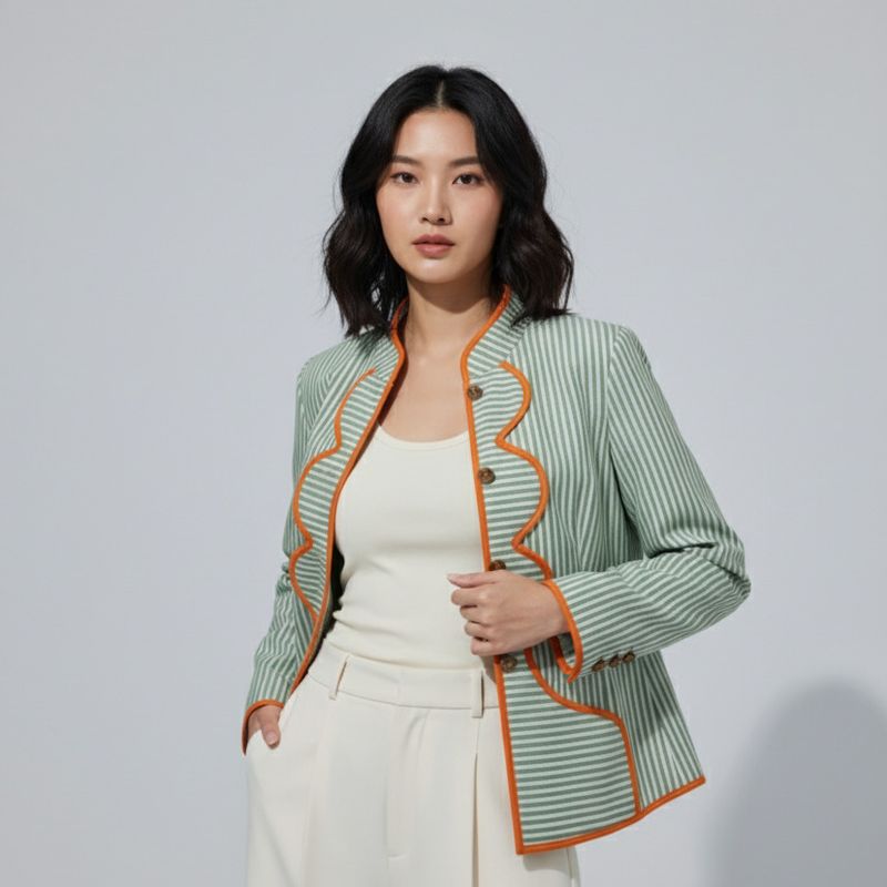 Spiral Orange Jacket