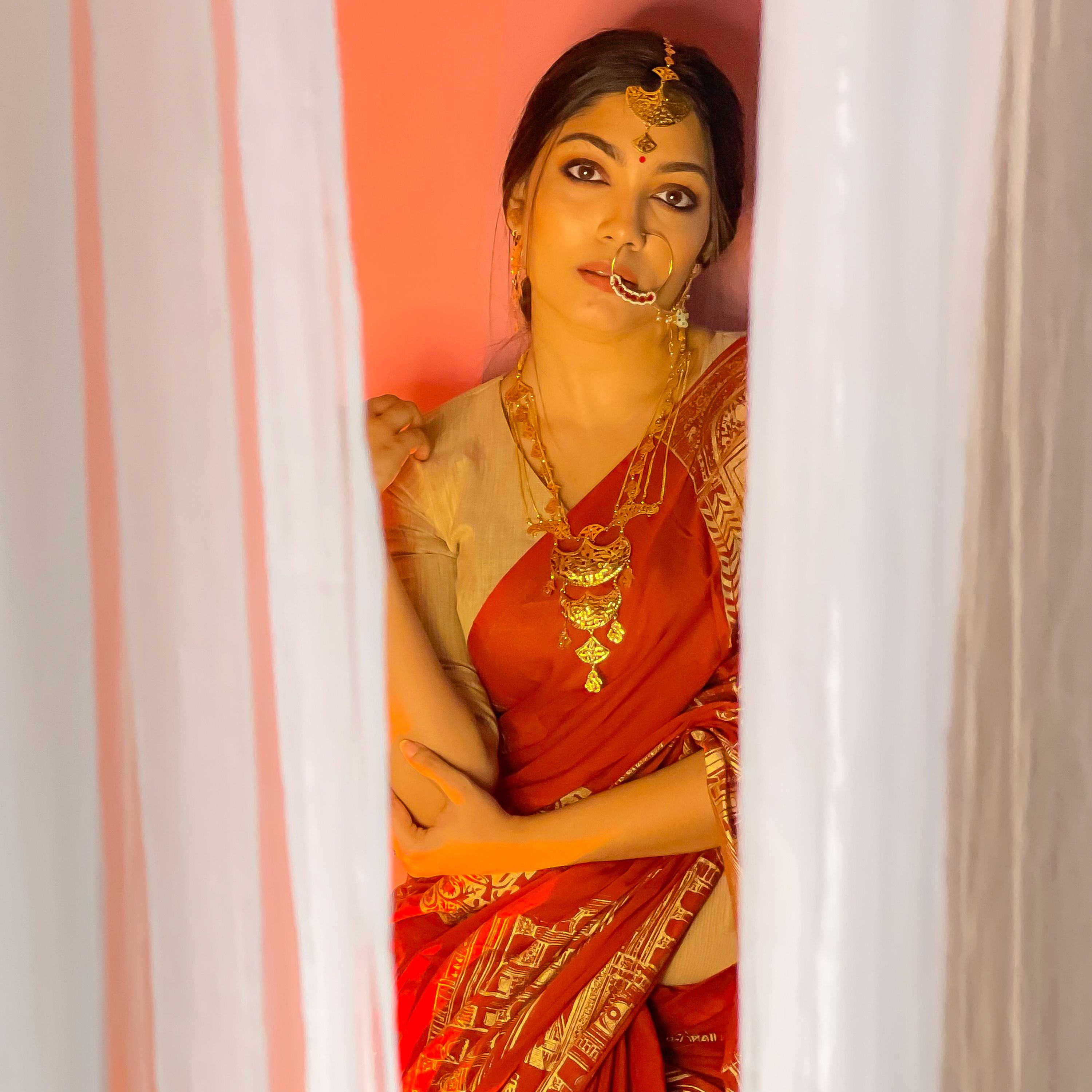 Khoyeri Rong Rajbari Saree- Khoyeri | Wearhouse