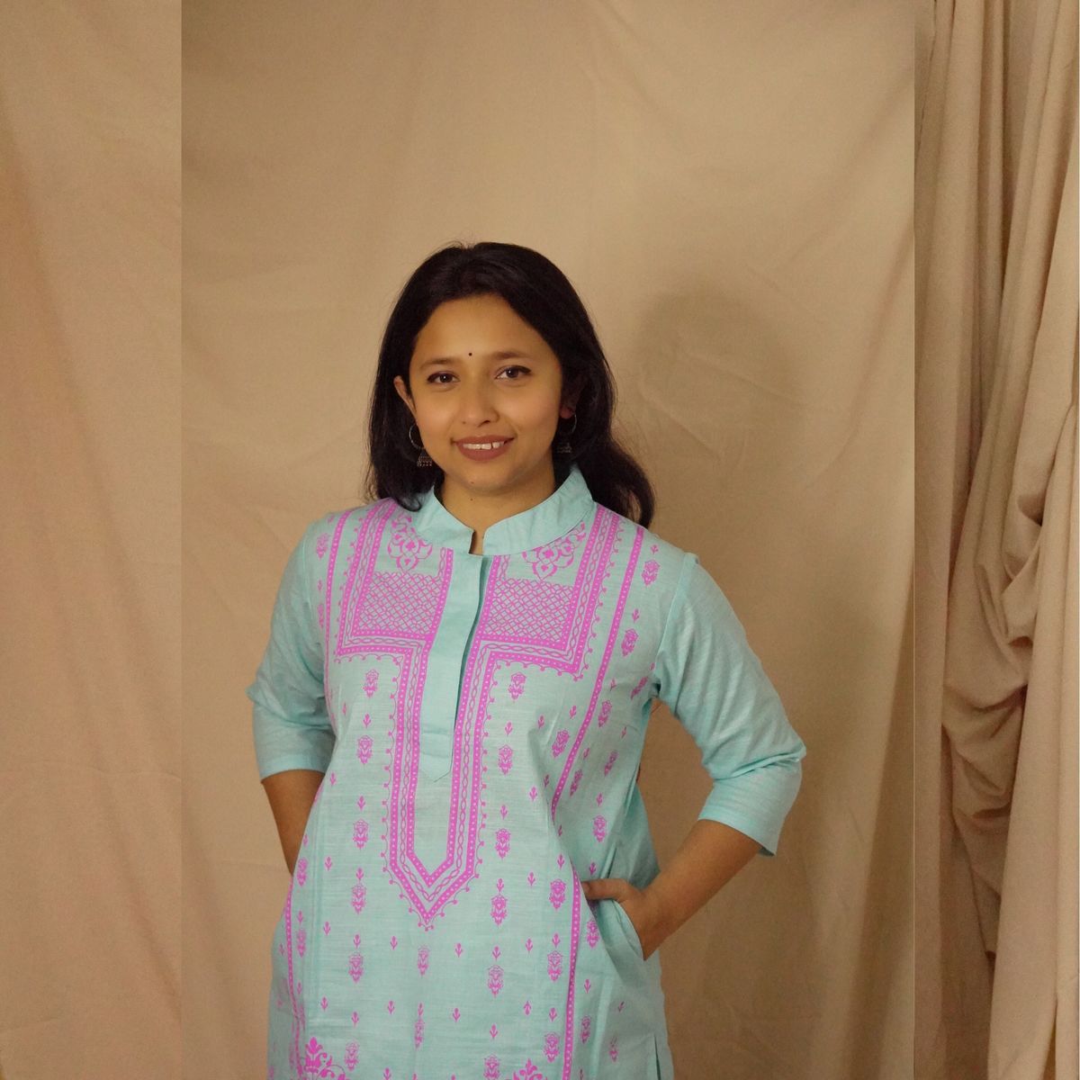 Bindu Pastle Kurti
