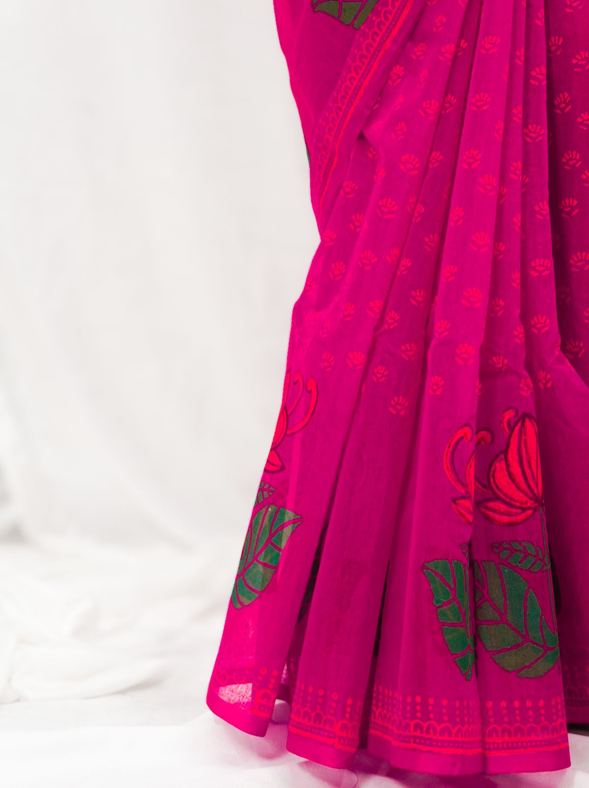 Parijaat Pink Saree