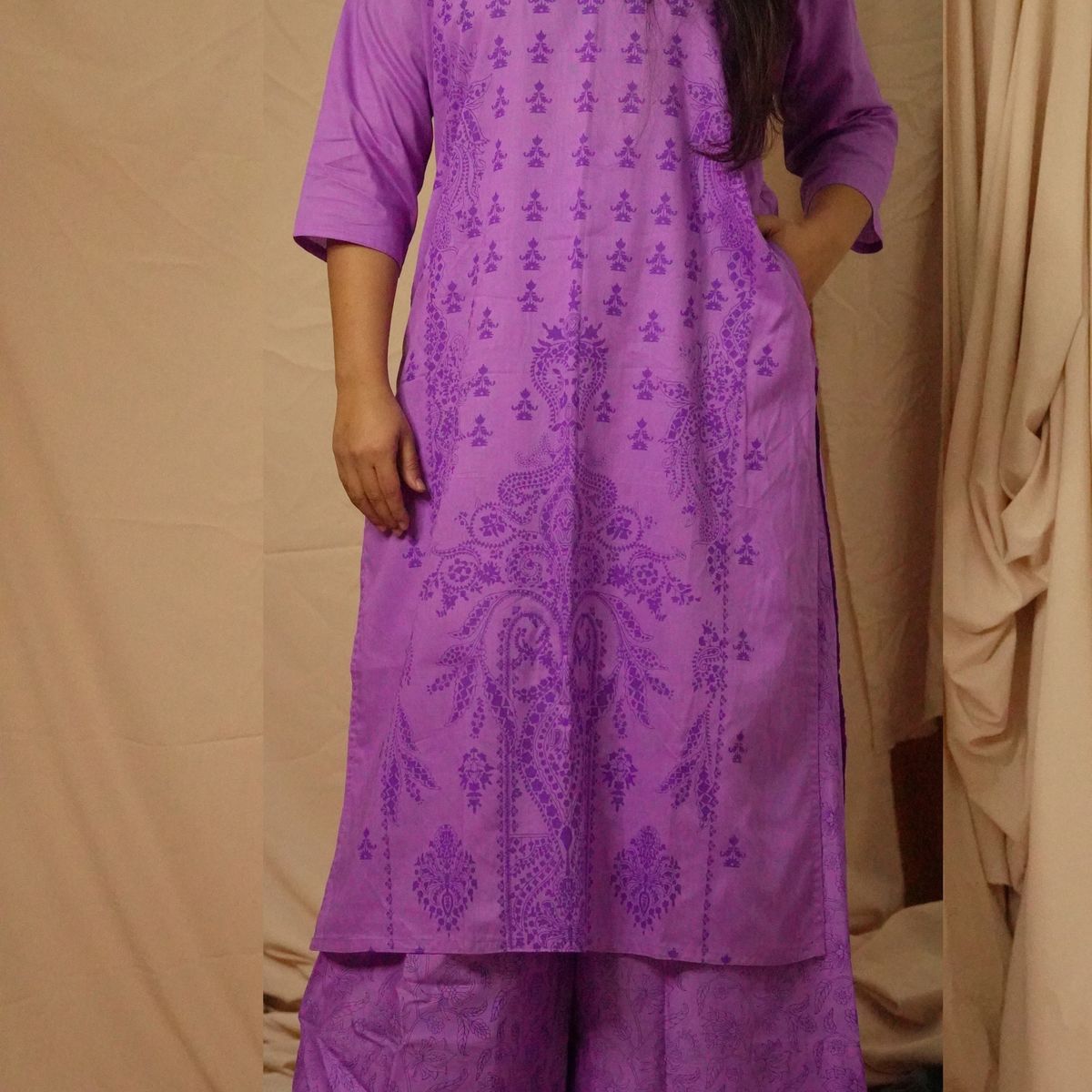 Tulika Lavender Kurti