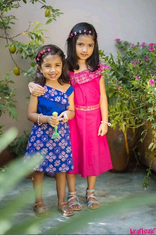 Blue Shondesh Dress