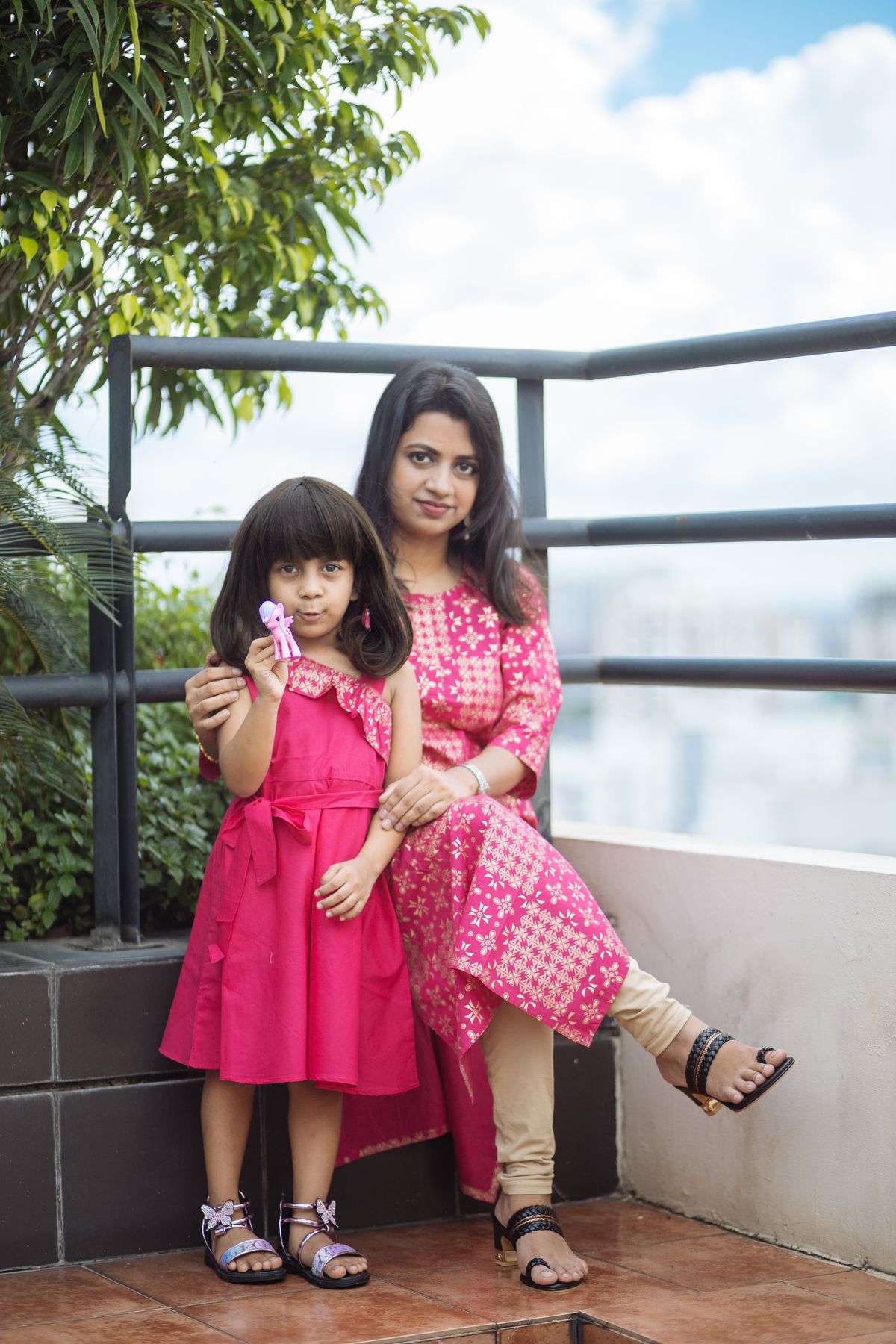 Hot Pink Dress