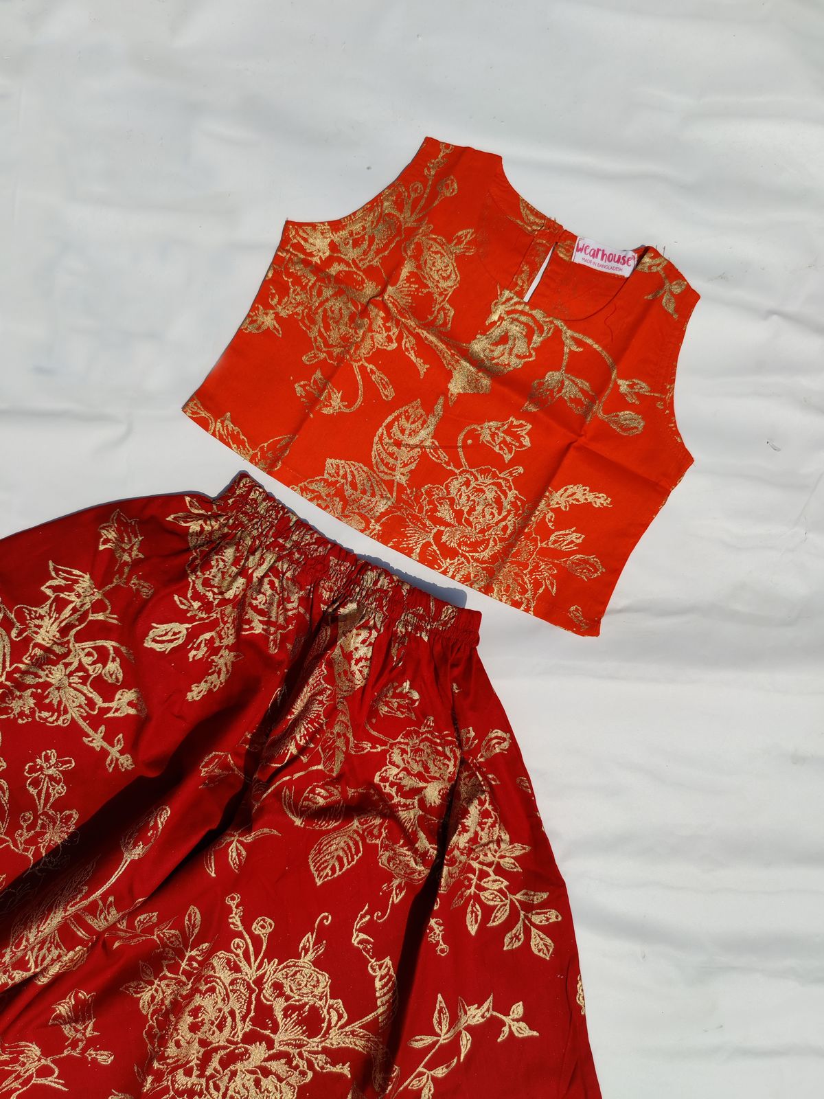 Rose Skirt Top