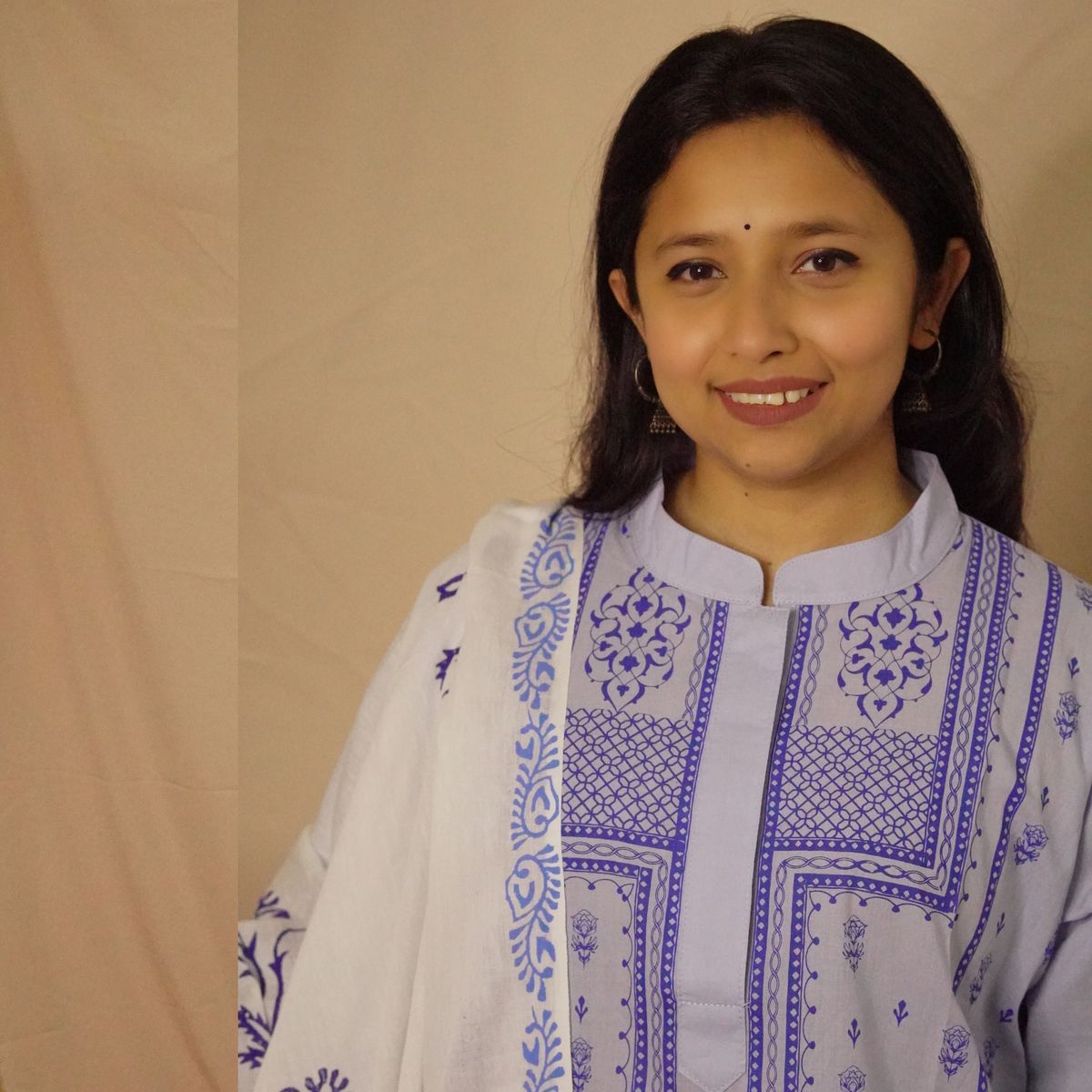 Bindu Lavender Kurti Set