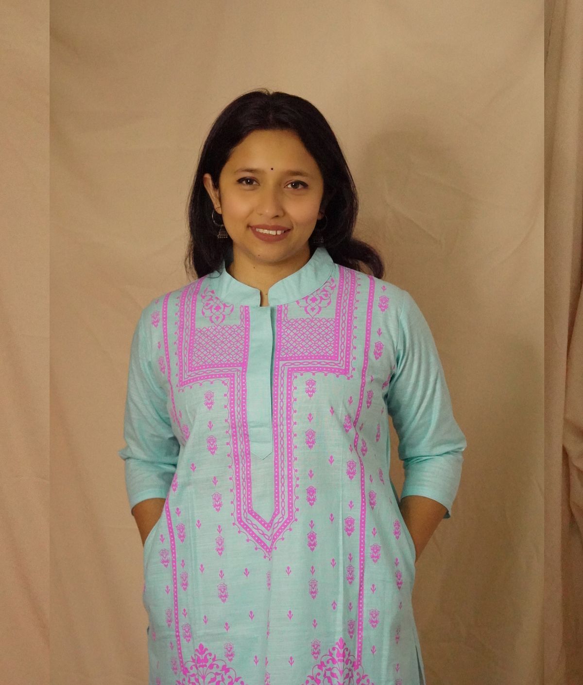 Bindu Pastle Kurti set