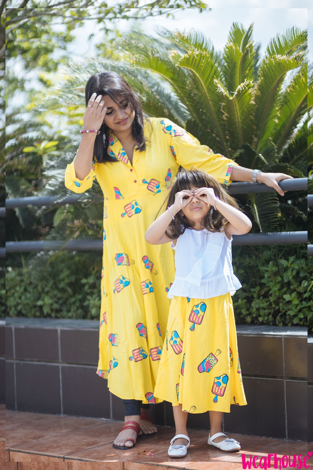 Yellow Lollies Skirt Set