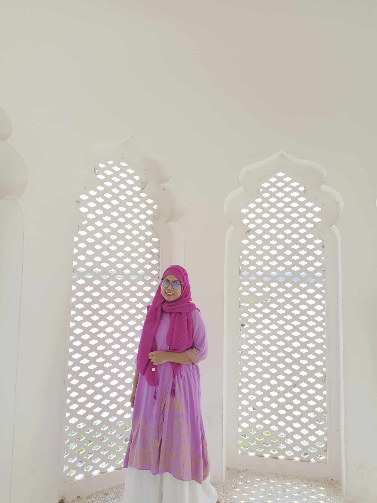 Neermahal Palace in Rudijala, Tripura, India with Marzia Snigdha