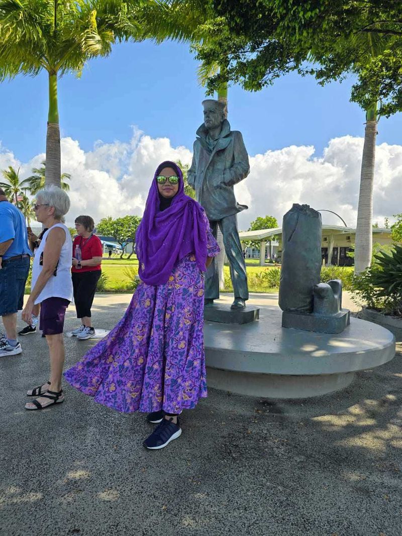 Pearl Harbor, Hawaii, USA with Lt cdr Shanjida Sharna