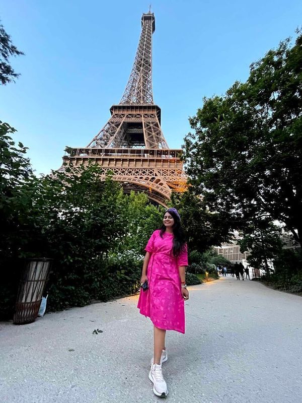 Eiffel Tower with Utsha Nandy