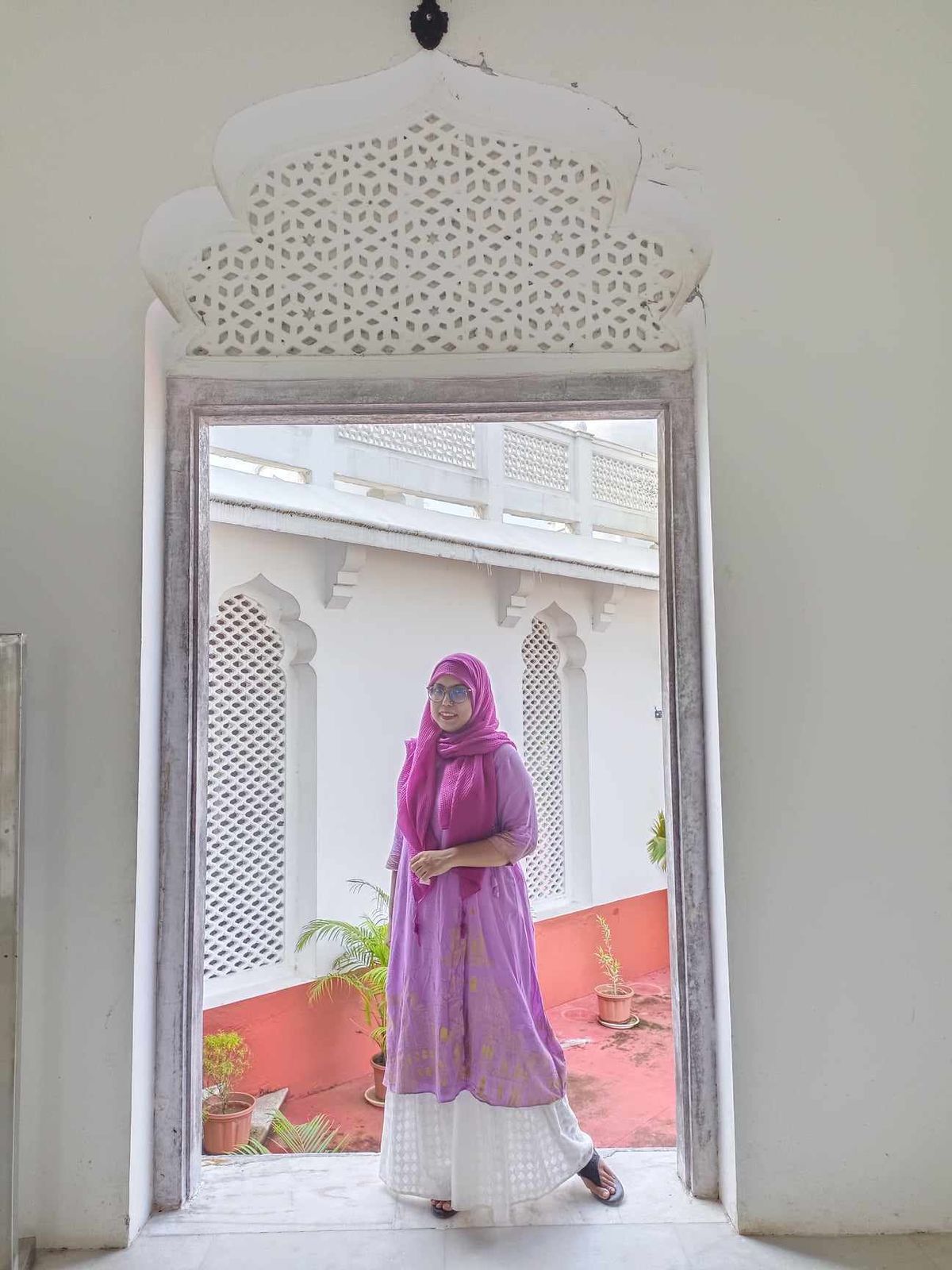 Neermahal Palace in Rudijala, Tripura, India with Marzia Snigdha